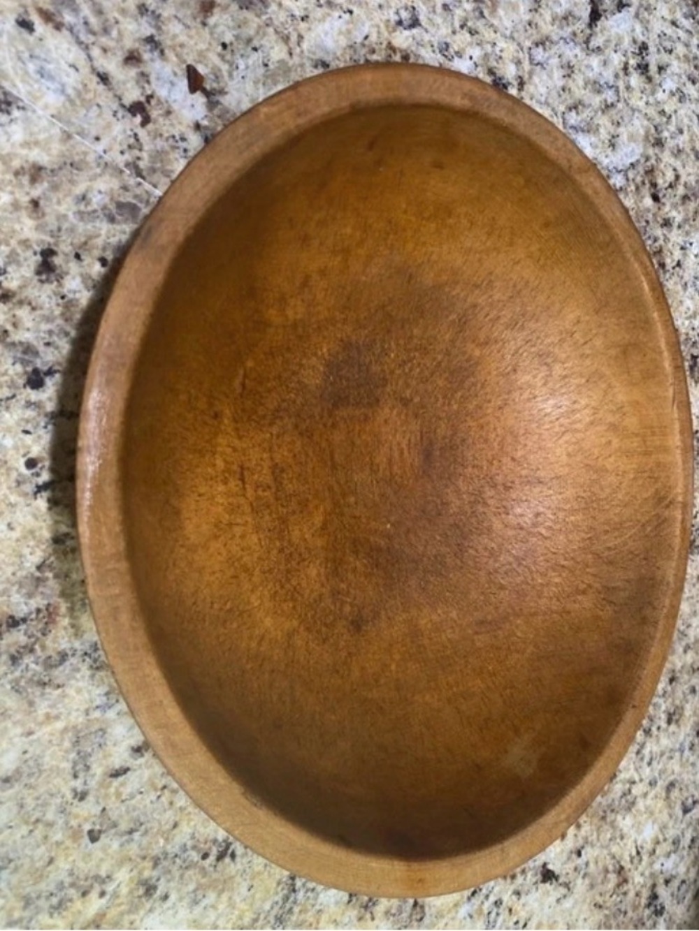 Muni sing Handcrafted Wooden Serving Bowl - Brown